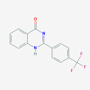 molecular formula C15H9F3N2O B7899371 CID 15141705 