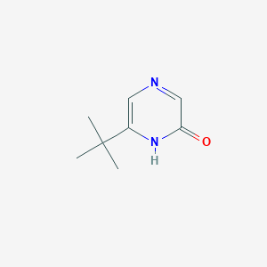 molecular formula C8H12N2O B7899470 6-tert-Butyl-pyrazin-2-ol 