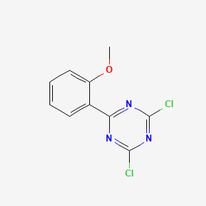 molecular formula C10H7Cl2N3O B7899477 2,4-Dichloro-6-(2-methoxyphenyl)-1,3,5-triazine CAS No. 90723-85-6