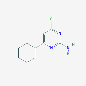 4-Chloro-6-cyclohexylpyrimidin-2-amine