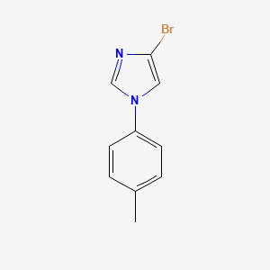 molecular formula C10H9BrN2 B7899643 4-bromo-1-(p-tolyl)-1H-imidazole 