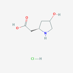 molecular formula C6H12ClNO3 B7899664 CID 66521662 