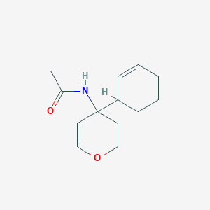 N-(4-cyclohex-2-en-1-yl-2,3-dihydropyran-4-yl)acetamide