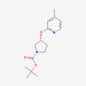 (R)-3-(4-Methyl-pyridin-2-yloxy)-pyrrolidine-1-carboxylic acid tert-butyl ester