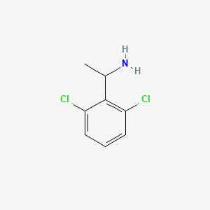 molecular formula C8H9Cl2N B7899939 1-(2,6-Dichlorophenyl)ethanamine 