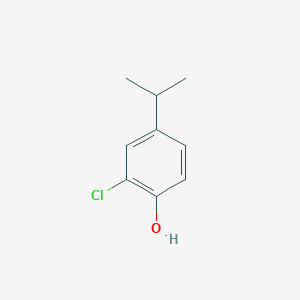 molecular formula C9H11ClO B7899965 2-Chloro-4-isopropylphenol 