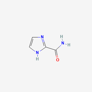molecular formula C4H5N3O B7900005 1H-Imidazole-2-carboxamide CAS No. 80658-49-7