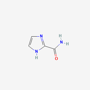 molecular formula C4H5N3O B7900005 1H-咪唑-2-甲酰胺 CAS No. 80658-49-7