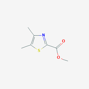 molecular formula C7H9NO2S B7900012 Methyl 4,5-dimethyl-1,3-thiazole-2-carboxylate 