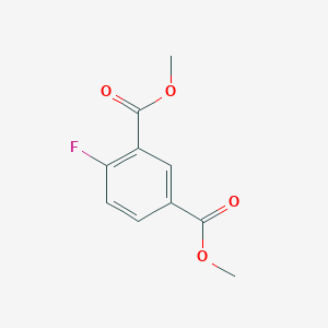 molecular formula C10H9FO4 B7900021 4-氟邻苯二甲酸二甲酯 