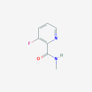 molecular formula C7H7FN2O B7900030 3-Fluoro-N-methylpicolinamide 