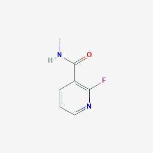 molecular formula C7H7FN2O B7900036 2-Fluoro-N-methylnicotinamide 
