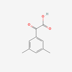 molecular formula C10H10O3 B7900060 (3,5-Dimethylphenyl)glyoxylic acid CAS No. 150781-73-0