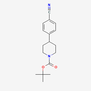 Tert-butyl 4-(4-cyanophenyl)piperidine-1-carboxylate