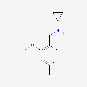 N-(2-methoxy-4-methylbenzyl)cyclopropanamine