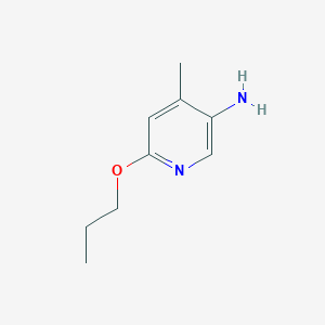 4-Methyl-6-propoxypyridin-3-amine