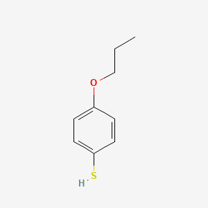 molecular formula C9H12OS B7900409 p-Propoxythiophenol 