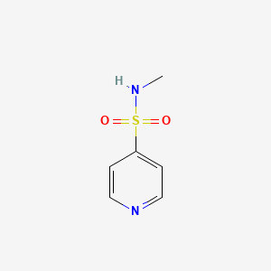 molecular formula C6H8N2O2S B7900410 Pyridine-4-sulfonic acid methylamide 