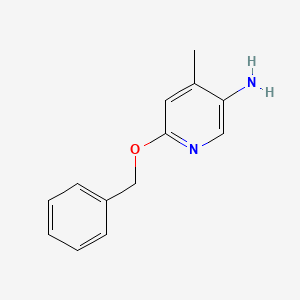 6-(Benzyloxy)-4-methylpyridin-3-amine