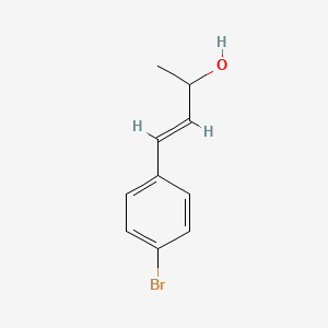 molecular formula C10H11BrO B7900481 (E)-4-(4-bromophenyl)but-3-en-2-ol 