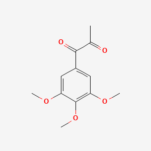 molecular formula C12H14O5 B7900495 1-(3,4,5-Trimethoxyphenyl)-1,2-propanedione 