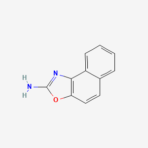 molecular formula C11H8N2O B7900568 Naphtho[1,2-d]oxazol-2-ylamine 