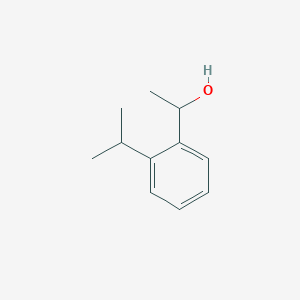 molecular formula C11H16O B7900619 1-(2-iso-Propylphenyl)ethanol 