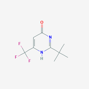 molecular formula C9H11F3N2O B7900689 CID 18399611 