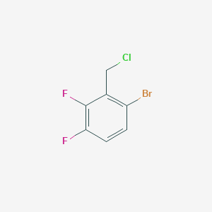 molecular formula C7H4BrClF2 B7900698 6-Bromo-2,3-difluorobenzyl chloride 