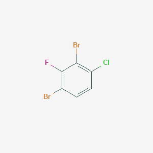 molecular formula C6H2Br2ClF B7900749 1-Chloro-2,4-dibromo-3-fluorobenzene 