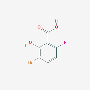 3-Bromo-6-fluoro-2-hydroxybenzoic acid