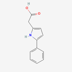 Pyrrole-2-acetic acid, 5-phenyl-