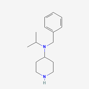 molecular formula C15H24N2 B7900872 Benzyl-isopropyl-piperidin-4-yl-amine 