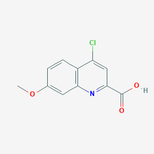 4-Chloro-7-methoxyquinoline-2-carboxylic acid