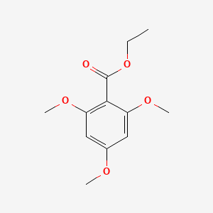 molecular formula C12H16O5 B7900928 2,4,6-三甲氧基苯甲酸乙酯 