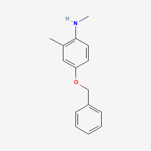 N-Methyl-4-benzyloxy-2-methylaniline