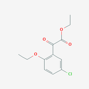 Ethyl 3-chloro-6-ethoxybenzoylformate