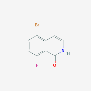 5-Bromo-8-fluoroisoquinolin-1(2H)-one