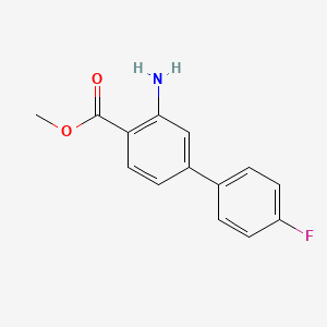 Methyl 3-amino-4'-fluoro-[1,1'-biphenyl]-4-carboxylate