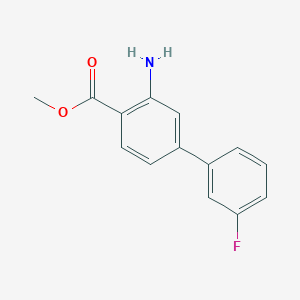 Methyl 3-amino-3'-fluoro-[1,1'-biphenyl]-4-carboxylate