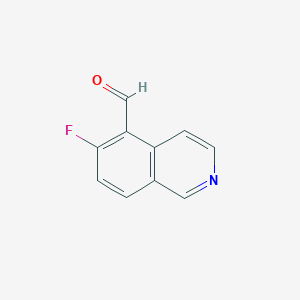 6-Fluoroisoquinoline-5-carbaldehyde