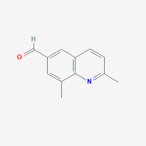 2,8-Dimethylquinoline-6-carbaldehyde