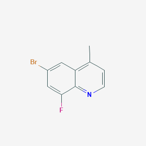 6-Bromo-8-fluoro-4-methylquinoline