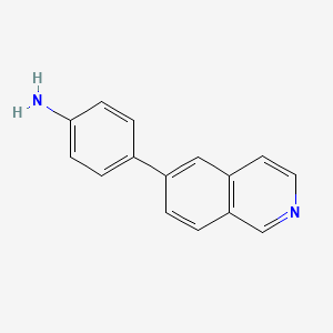 4-Isoquinolin-6-ylaniline