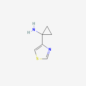 1-(Thiazol-4-yl)cyclopropanamine
