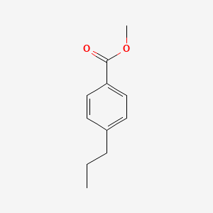 molecular formula C11H14O2 B7901450 Methyl 4-propylbenzoate CAS No. 81631-63-2