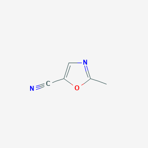 molecular formula C5H4N2O B7901480 2-Methyloxazole-5-carbonitrile 