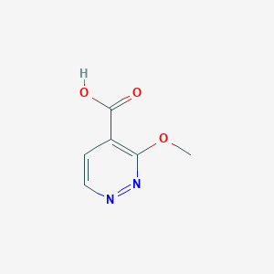 molecular formula C6H6N2O3 B7901547 3-Methoxy-pyridazine-4-carboxylic acid 