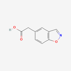 2-(Benzo[d]isoxazol-5-yl)acetic acid