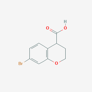 7-Bromochromane-4-carboxylic acid